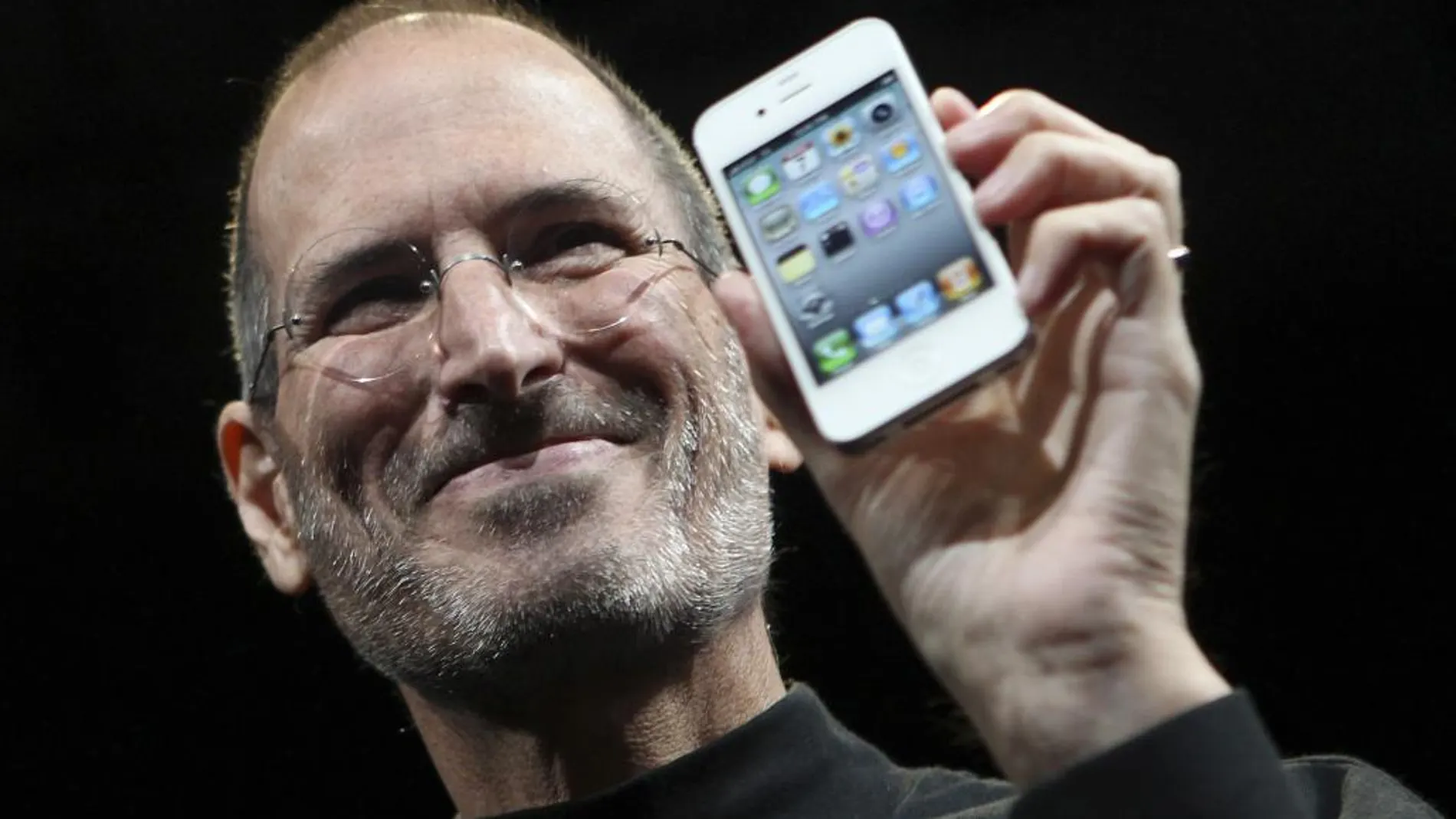 Steve Jobs, durante la presentación del iPhone 4, en junio de 2010