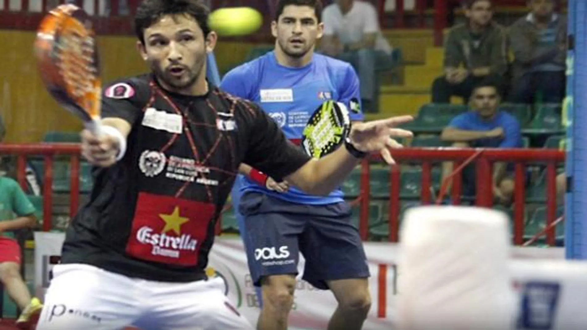 Sanyo Gutiérrez y Maxi Sánchez.