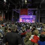 «Playbacks», deportes y espectáculos acapararon la participación infantil para recibir el 2014