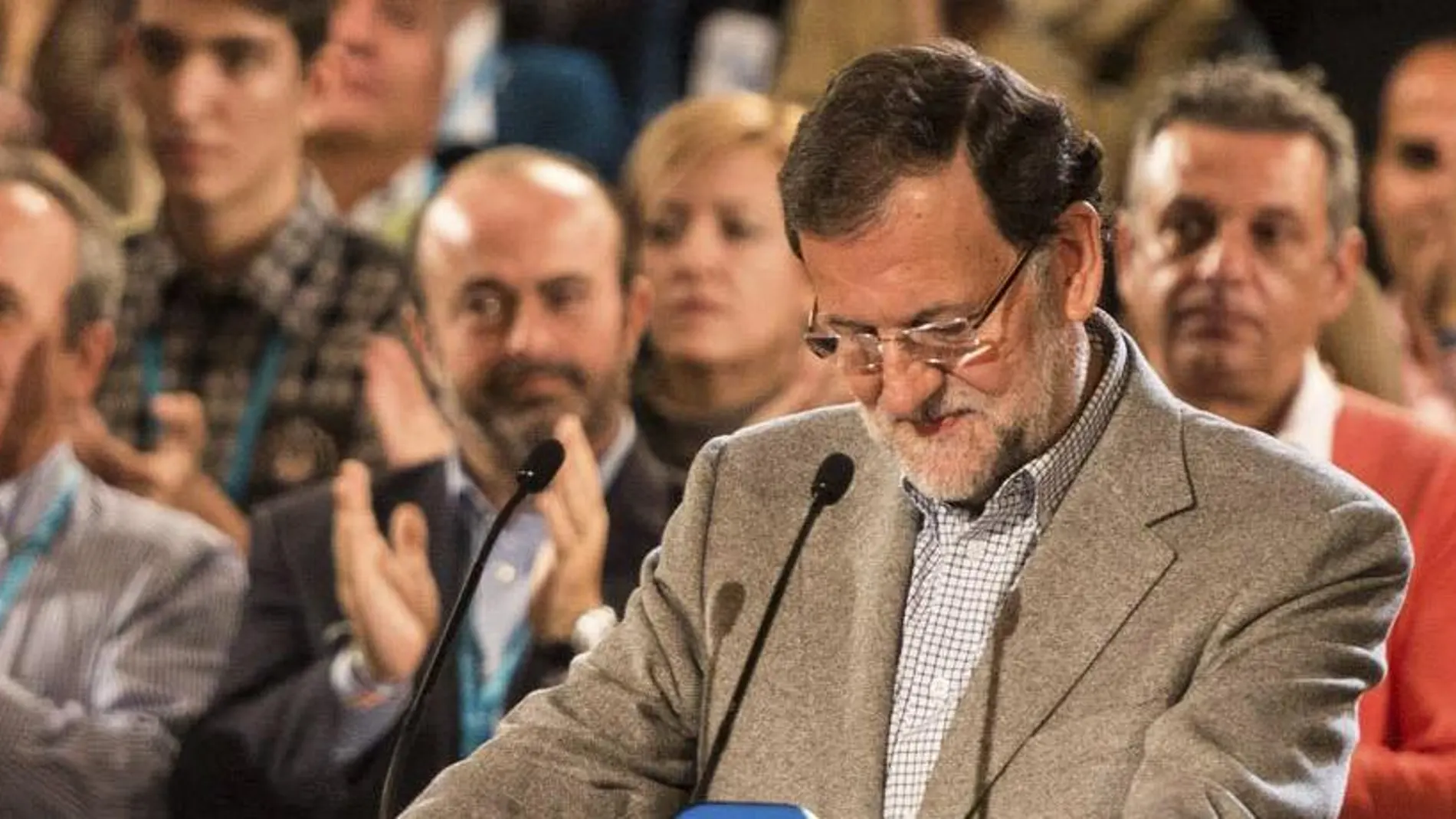 El presidente del Gobierno, Mariano Rajoy, durante su intervención en la clausura de las Jornadas sobre Estabilidad y Buen Gobierno en las Comunidades Autónomas