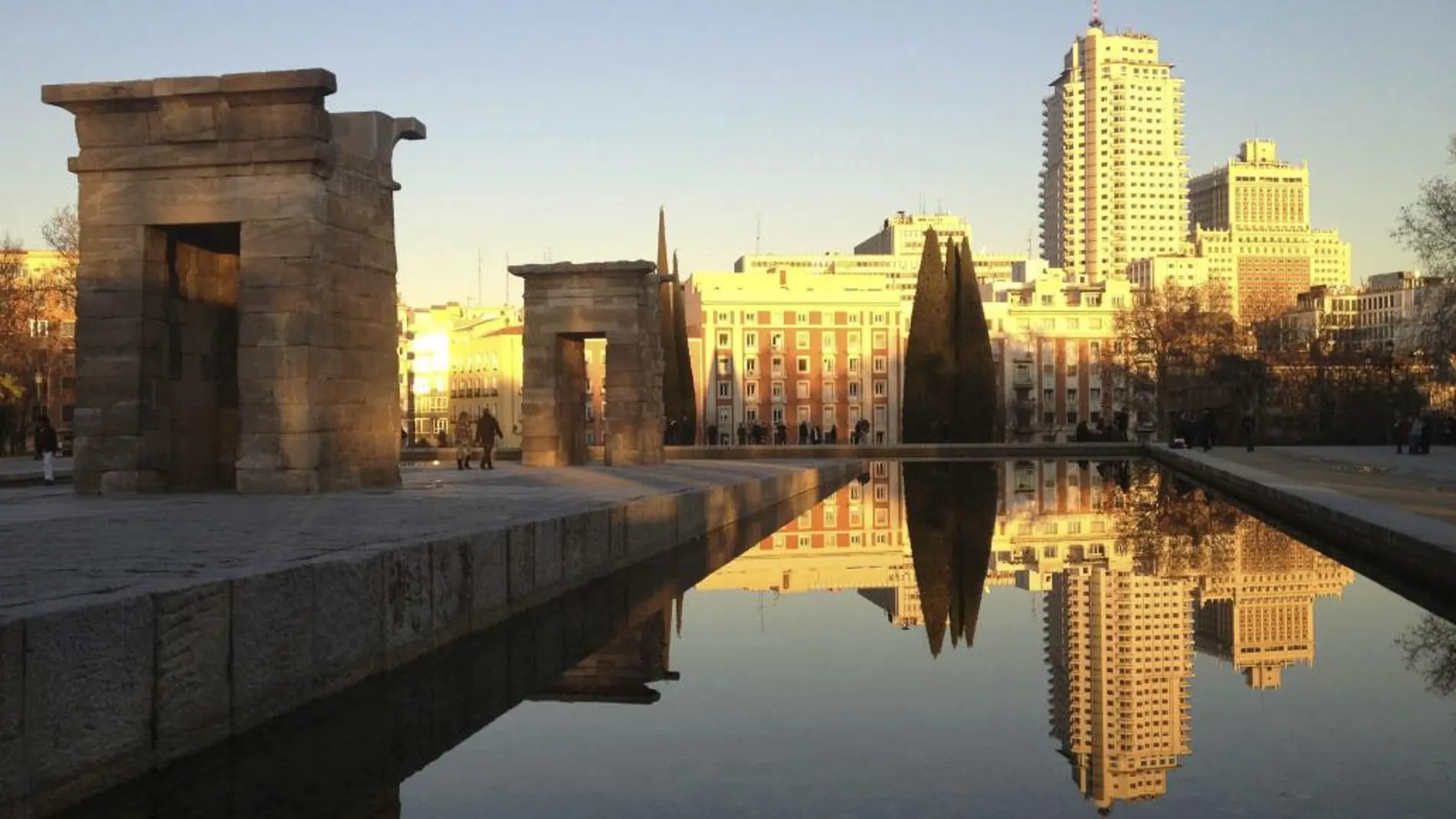 Visitar el Templo de Debod es obligado en Madrid