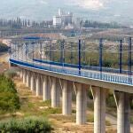 Viaducto sobre el río Francolí LAV Madrid - Barcelona - frontera francesa