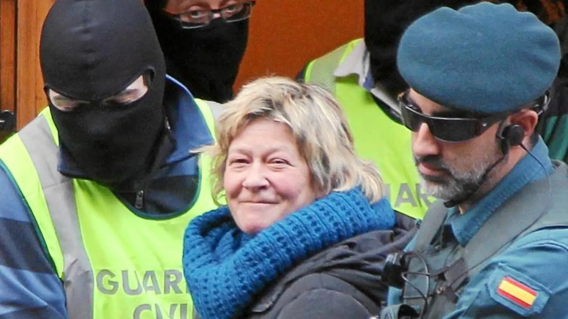 La abogada de etarras y líder del «Frente de Cárceles», Arancha Zulueta, fue detenida el pasado enero