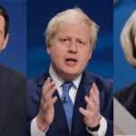 George Osborne, Boris Johnson y Theresa May