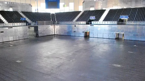 López-Palop ha pedido a Madridec los teléfonos de los empleados de Seguriber que trabajaron en Halloween. En la imagen, la pista de la sala Arena tras la fiesta