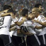 El Valencia ganó 3-0 al Córdoba en la primera vuelta