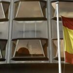 Fachada del TC donde hoy se han reunido sus miembros que decidido por unanimidad suspender cautelarmente la consulta soberanista,