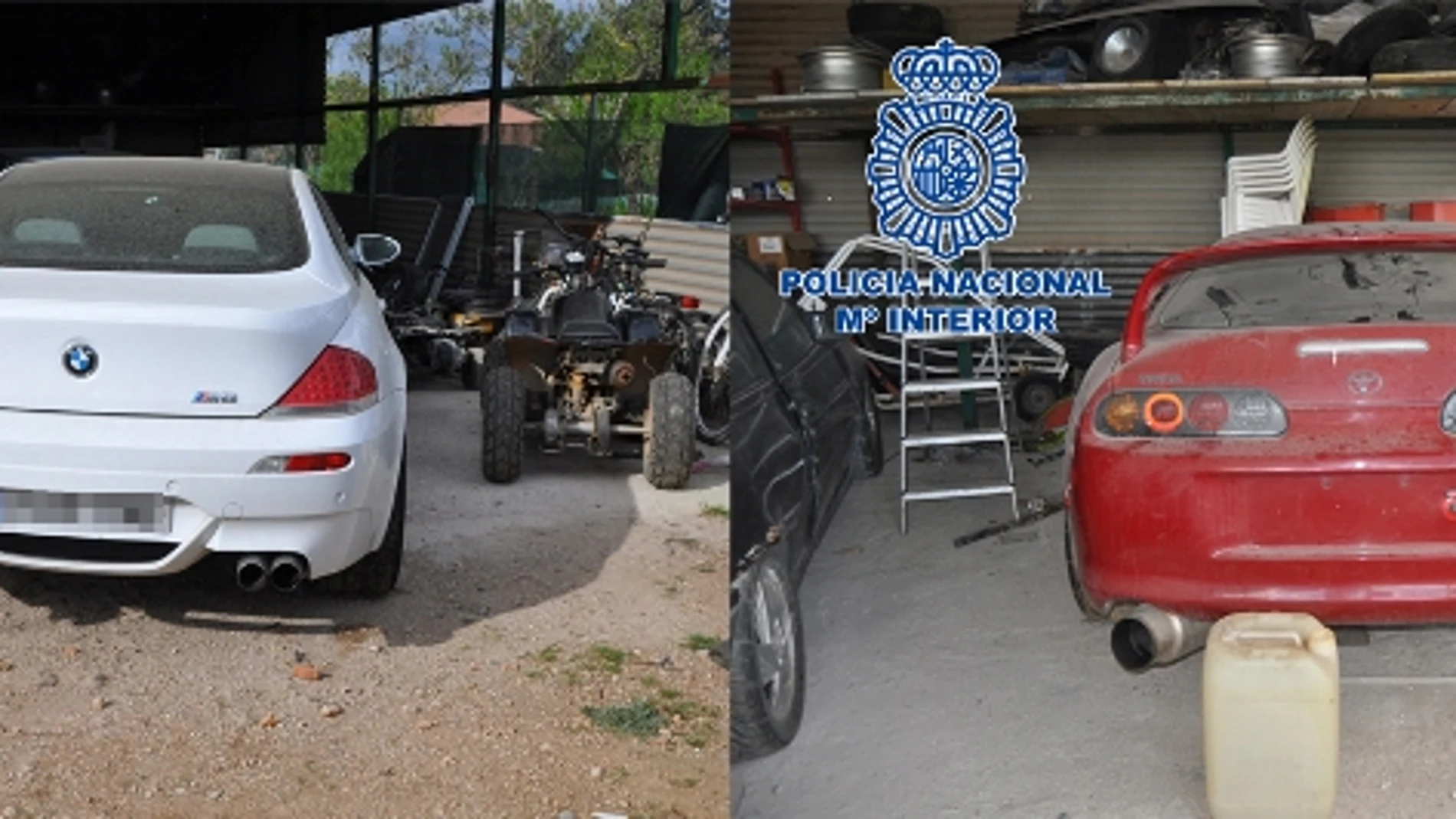 Desarticulado en Mallorca un grupo dedicado al tráfico ilícito de vehículos