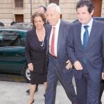 García Margallo llegó acompañado de Rita Barberá, José Císcar y Paula Sánchez de León