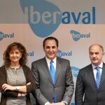 Begoña Hernández, José Rolando Álvarez y Miguel Ángel García Nieto
