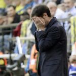 Marcelino no oculta su malestar.