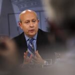Wert explica a la prensa la LOMCE durante un Consejo de Ministros
