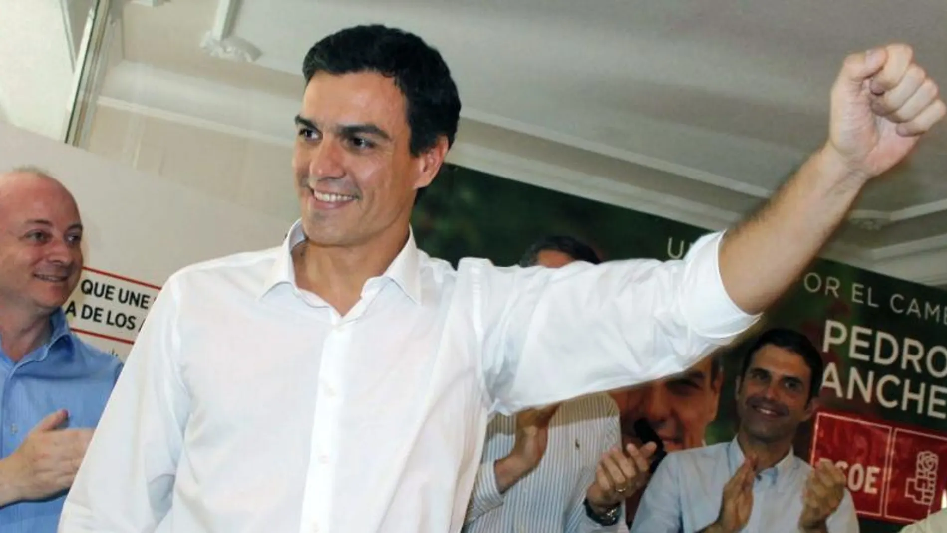 El candidato a la Secretaría General del PSOE Pedro Sánchez.