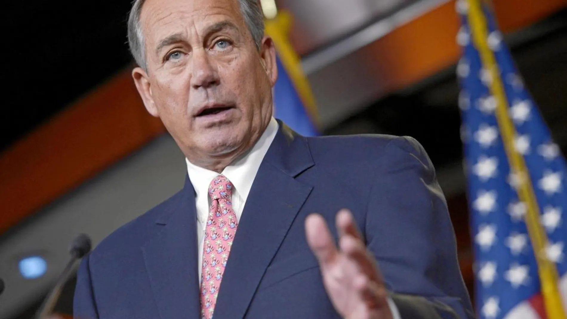 El republicano John Boehner, presidente de la Cámara de Representantes se «alió» con Obama para sacar adelante los presupuestos