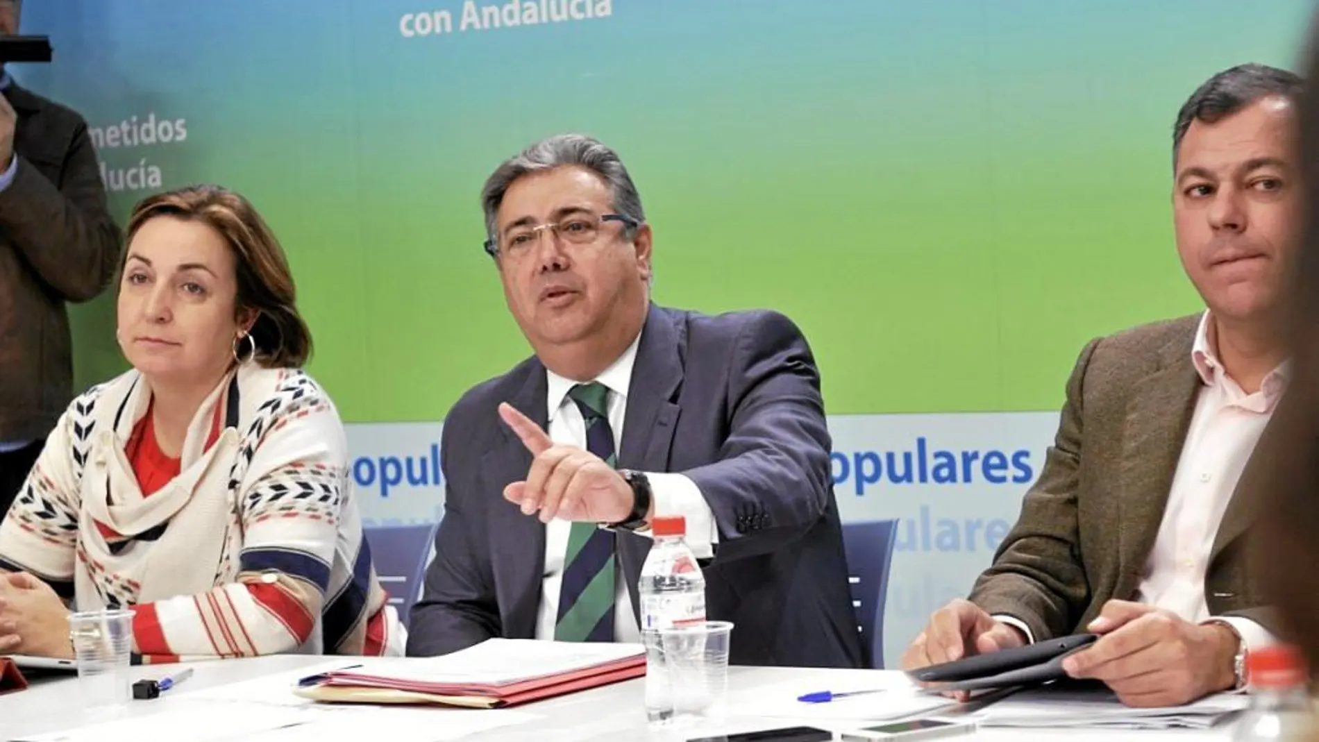 El PP celebró ayer en Sevilla una reunión de su Comité de Dirección