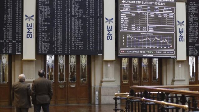 Las empresas del IBEX ganan un 45,6 % más en su mejor año de la última década