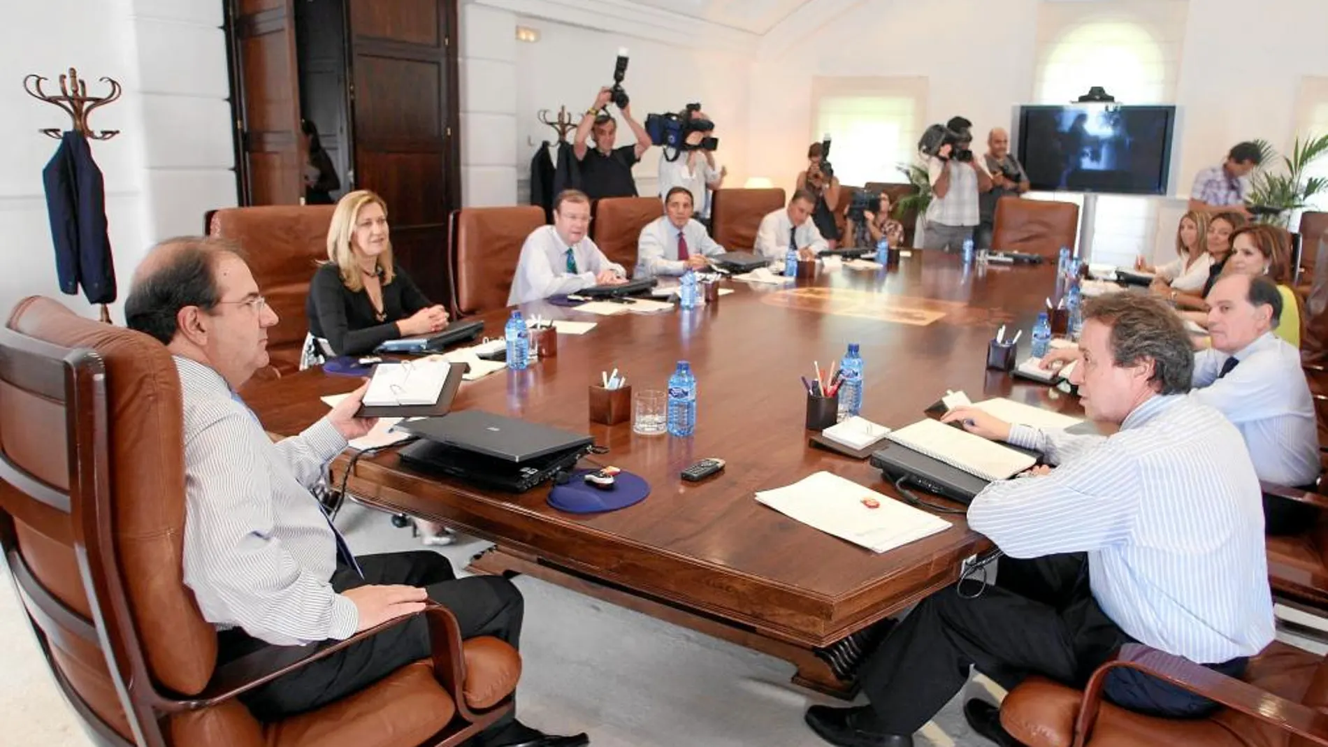 Imagen de una reunión del Consejo de Gobierno de Castilla y León
