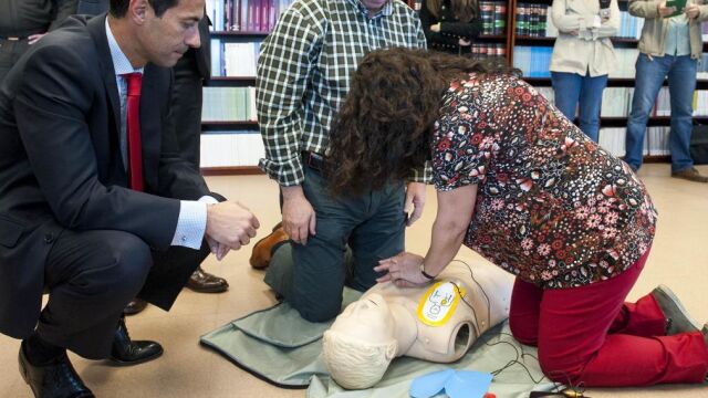 La Comunidad instala desfibriladores en las principales sedes judiciales de Madrid