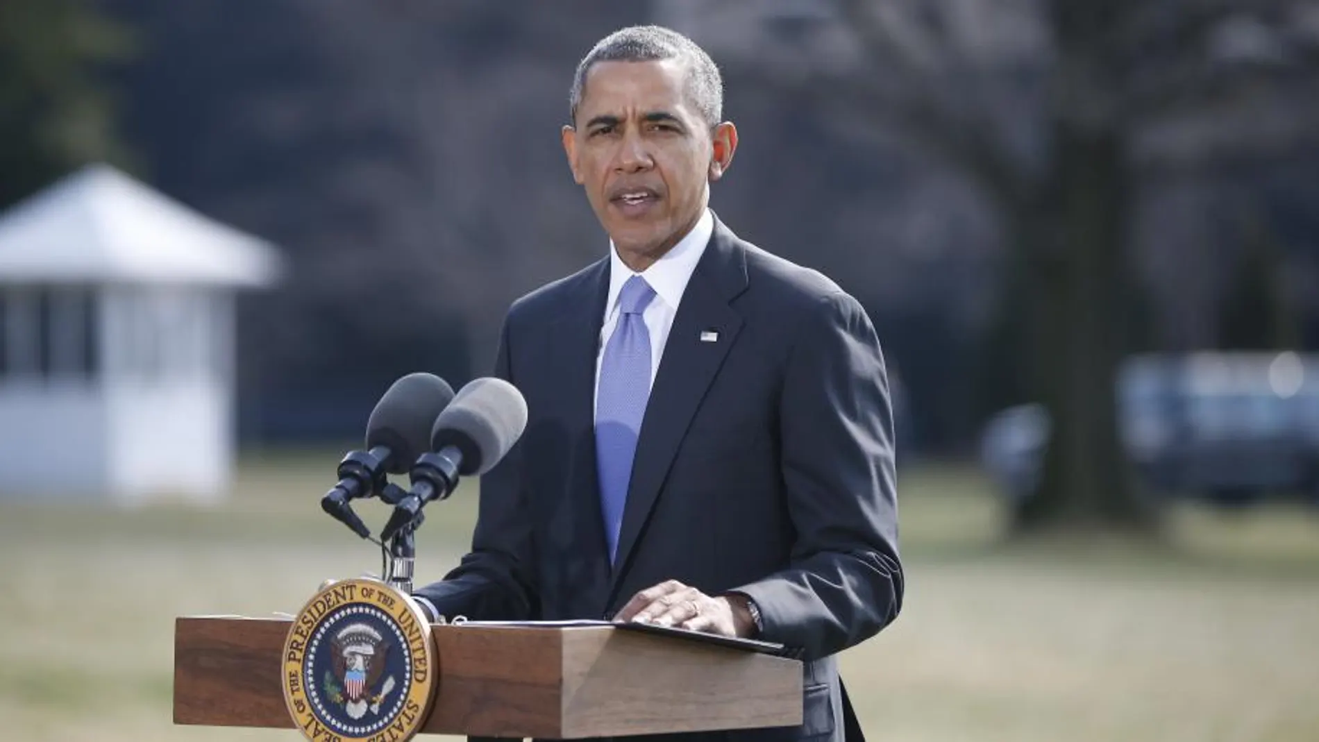 Obama confía en que las sanciones impuestas a Rusia y las labores diplomáticas puedan poner freno a la crisis en Ucrania