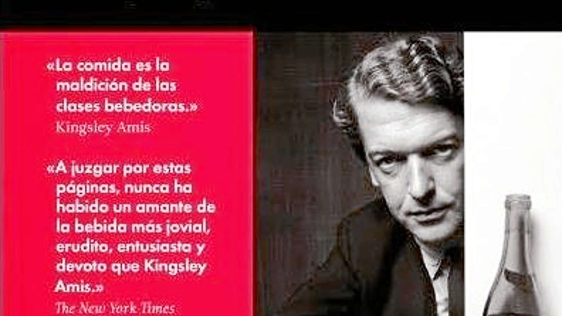 Kingsley Amis, solo y sin hielo