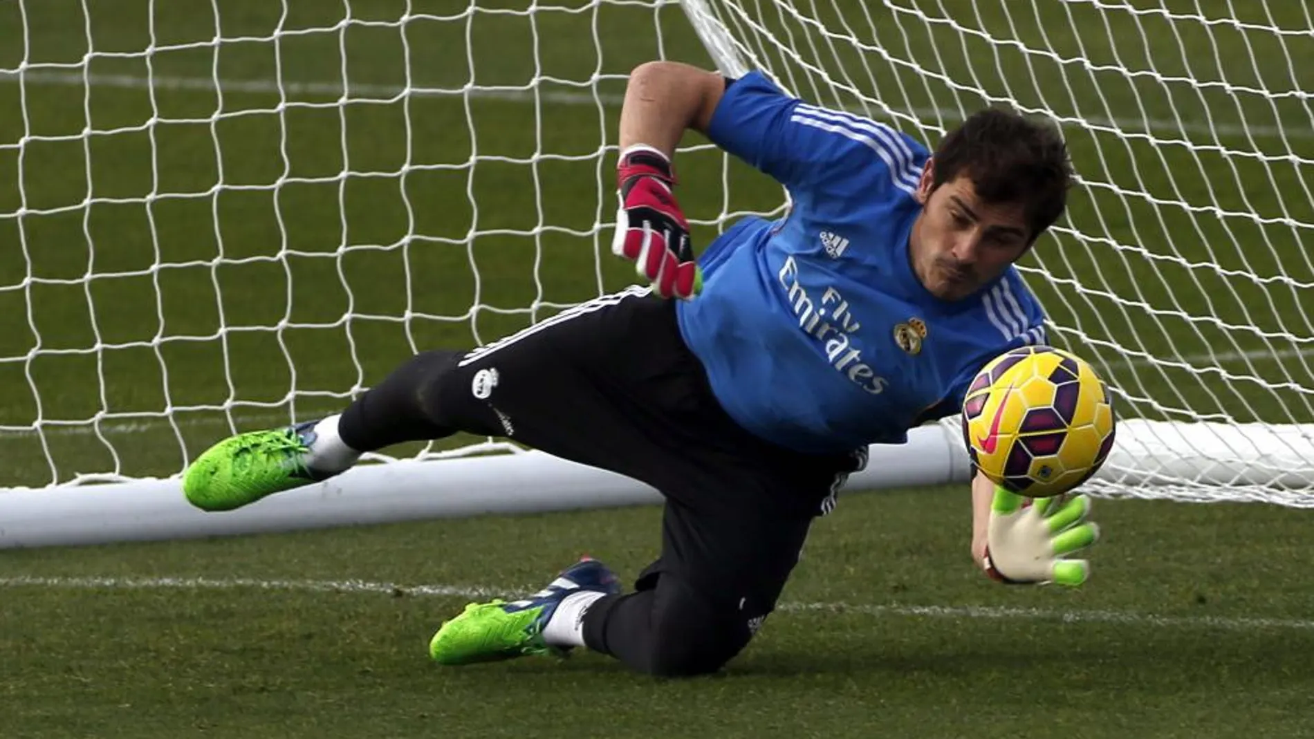 El portero del Real Madrid Iker Casillas