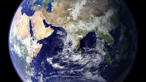 La Tierra, vista desde el espacio