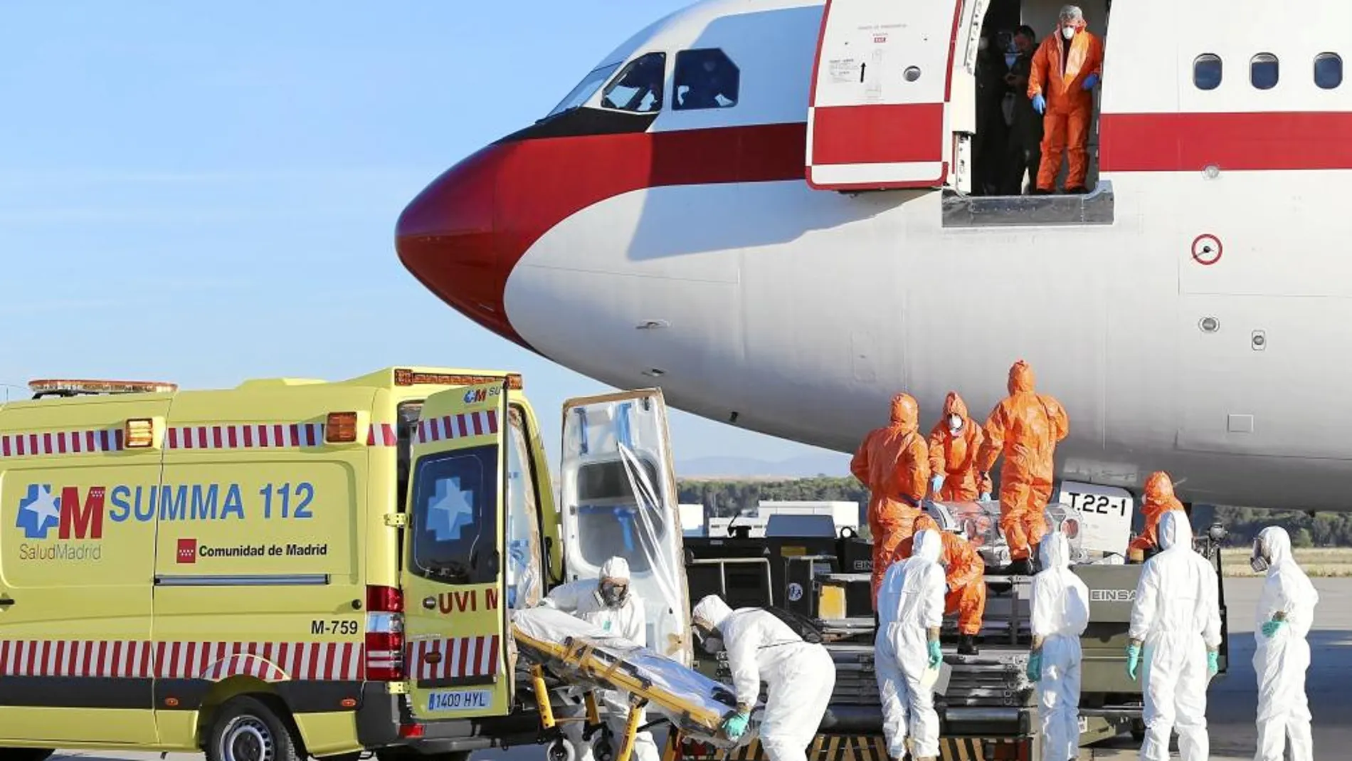 España, un referente en evacuaciones por ébola