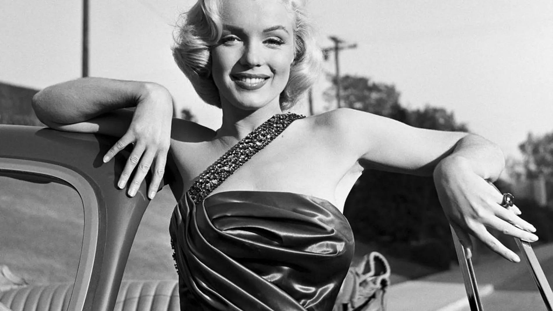 Fotografía de la actriz Marilyn Monroe, del fotógrafo Frank Worth que forma parte de la exposición de Worth, fotógrafo de la intimidad de las estrellas de Hollywood entre las décadas de los años 40 y 60