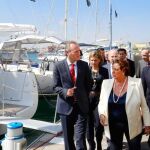 Fabra y Rita Barberá en inauguración de la segunda edición de la Valencia Boat Show.