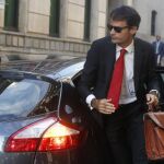 El juez Ruz, a su llegada a la Audiencia Nacional