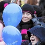 Los más pequeños disfrutaron de un día en familia en la plaza de Colón