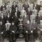 FRANCISCO fue alumno en el Colegio Wilfrid Barón de los Santos Ángeles, en Ramos Mejía. Esta imagen data de 1949.