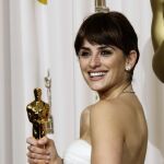 Penélope Cruz, en la gala de 2009, cuando recibió el premio a Mejor Actriz de Reparto por Vicky Cristina Barcelona.