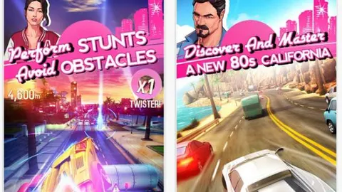 Asphalt Overdrive te introduce en la California de los 80