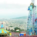 El parque de atracciones del Tibidabo ofrece diversión con atracciones para todas las edades