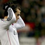 Gareth Bale se lamenta durante el partido frente al Atlético de Madrid.