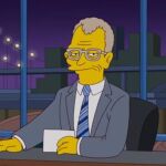Los Simpson dicen adiós a David Letterman