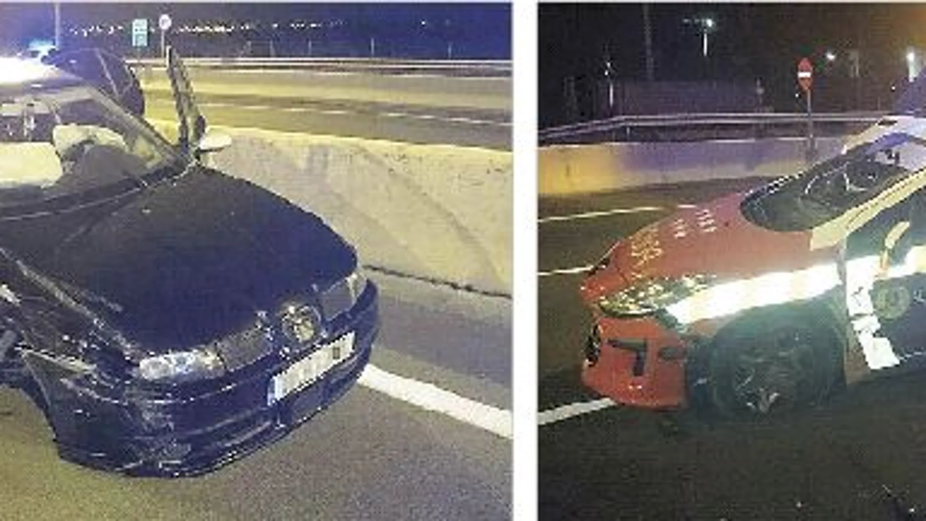 La banda huyó en un Seat León robado