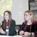 La consejera de Agricultura y Ganadería, Silvia Clemente, con la presidenta de la Diputación, Isabel Carrasco