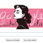 Audrey Hepburn, nuevo «doodle» de Google