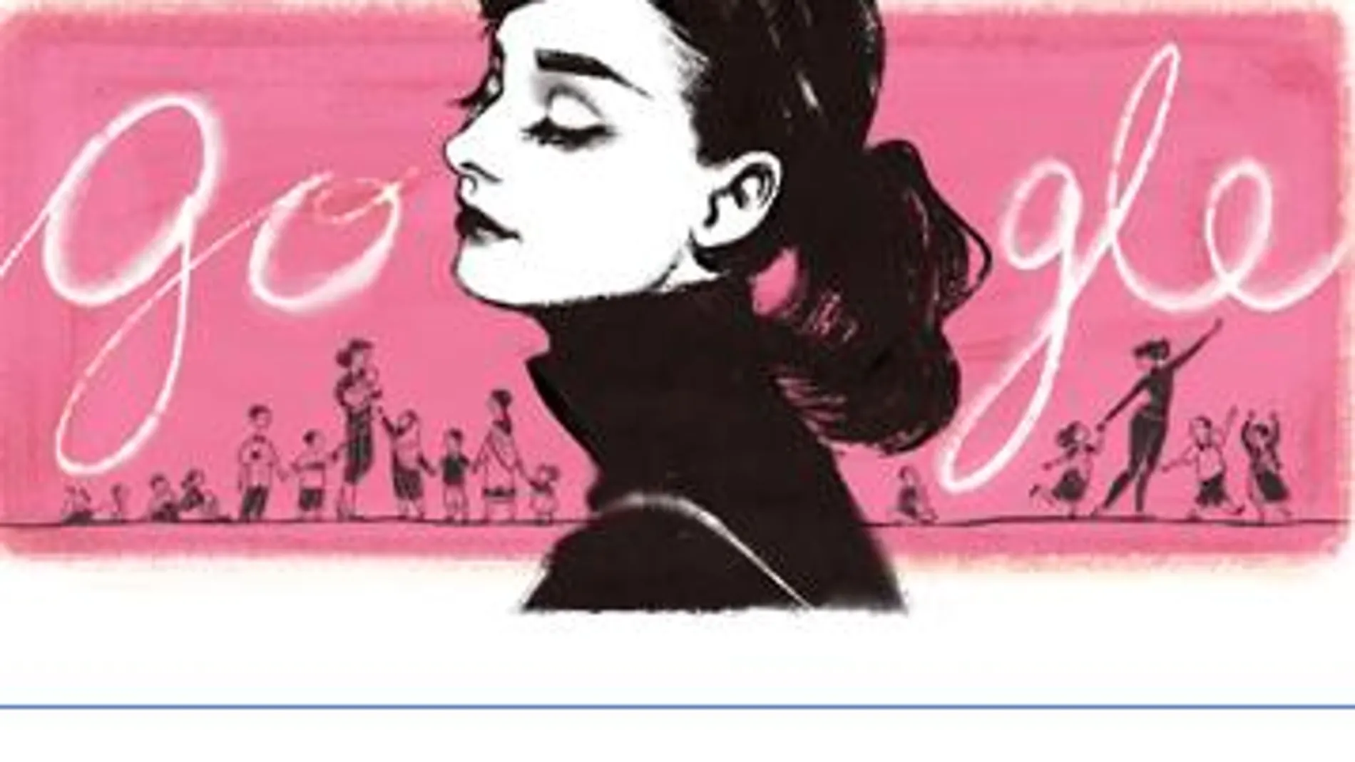 Audrey Hepburn, nuevo «doodle» de Google