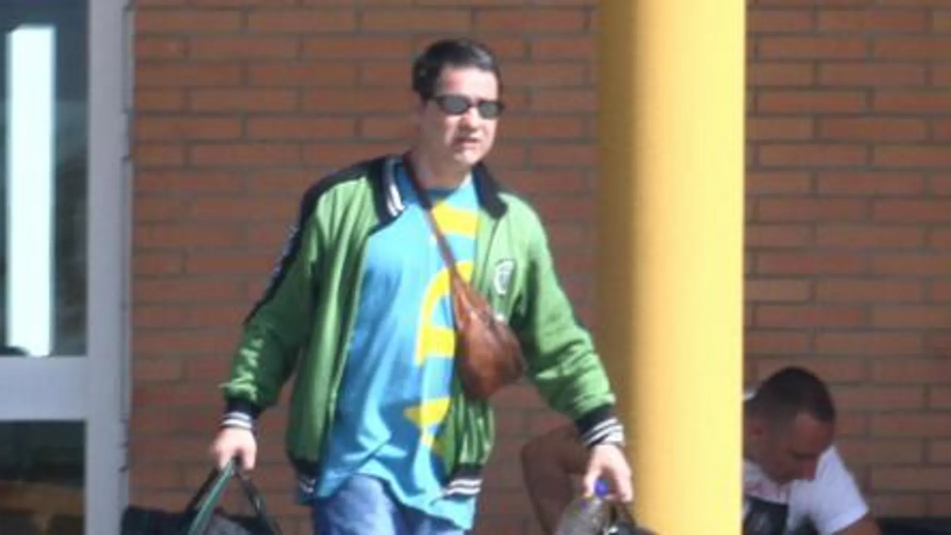 Tritiño, a su salida de la cárcel Alberto Domínguez