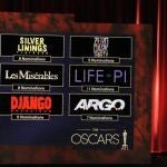 La actriz Emma Stone y Seth MacFarlane presentan la gala de las nominaciones