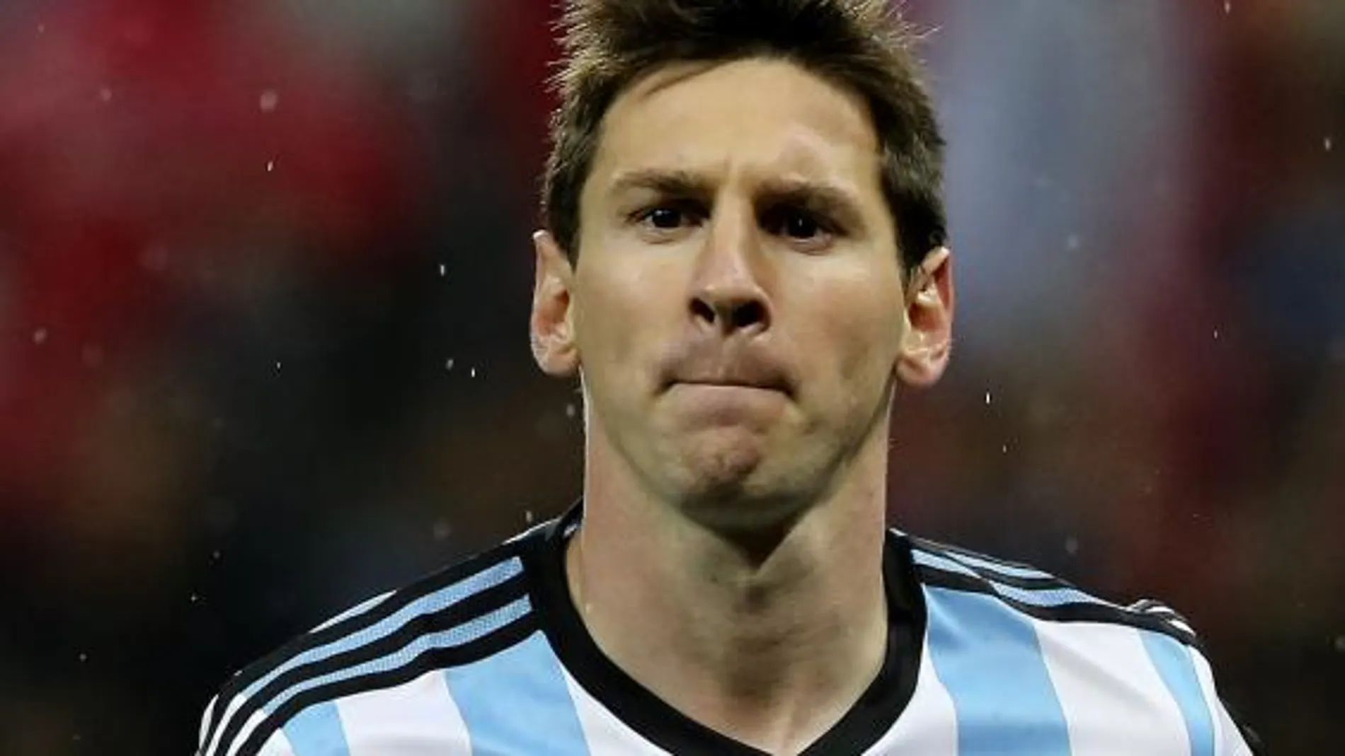 El delantero argentino Lionel Messi