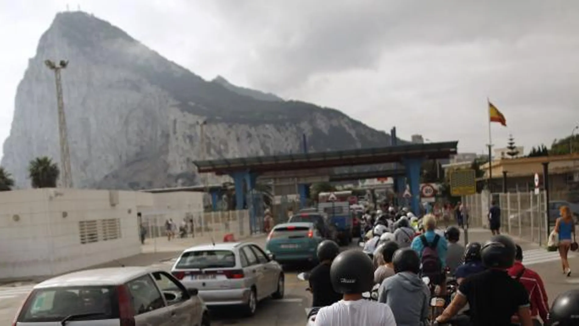 Imagen de la aduana de Gibraltar