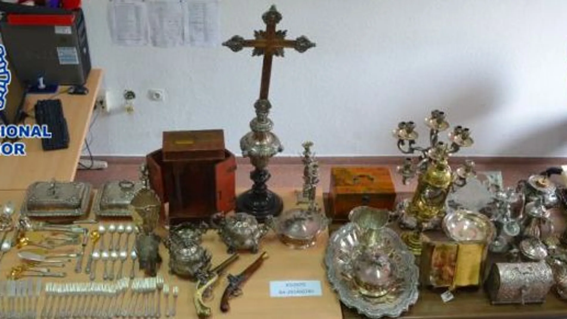 Recuperan en Badajoz obras de arte y antigüedades robadas valoradas en 600.000 euros