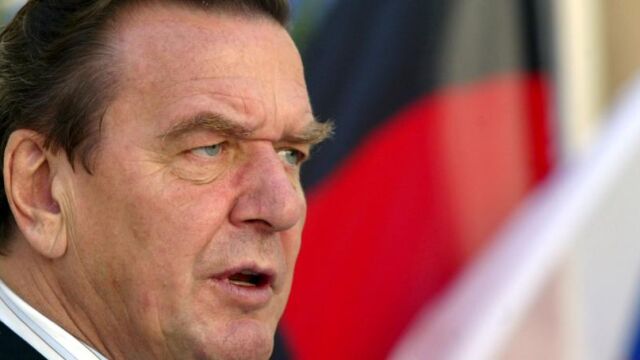 El excanciller alemán socialdemócrata Gerhard Schröder