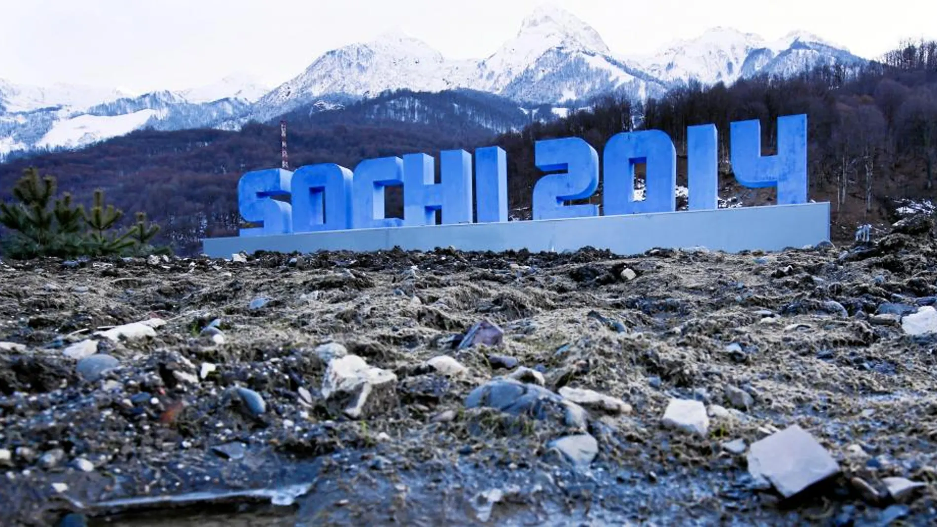 El clima de la ciudad de Sochi ha dificultado los preparativos de la cita olímpica