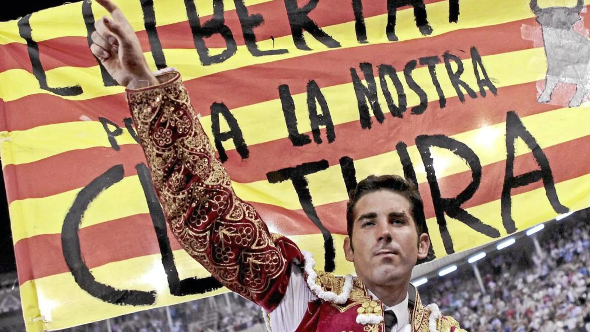 El torero catalán Serafín Marín, en uno de los últimos festejos celebrados en la Monumental de Barcelona en la temporada de 2011