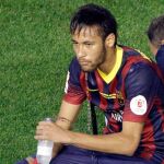 Neymar, durante su etapa en el Barça